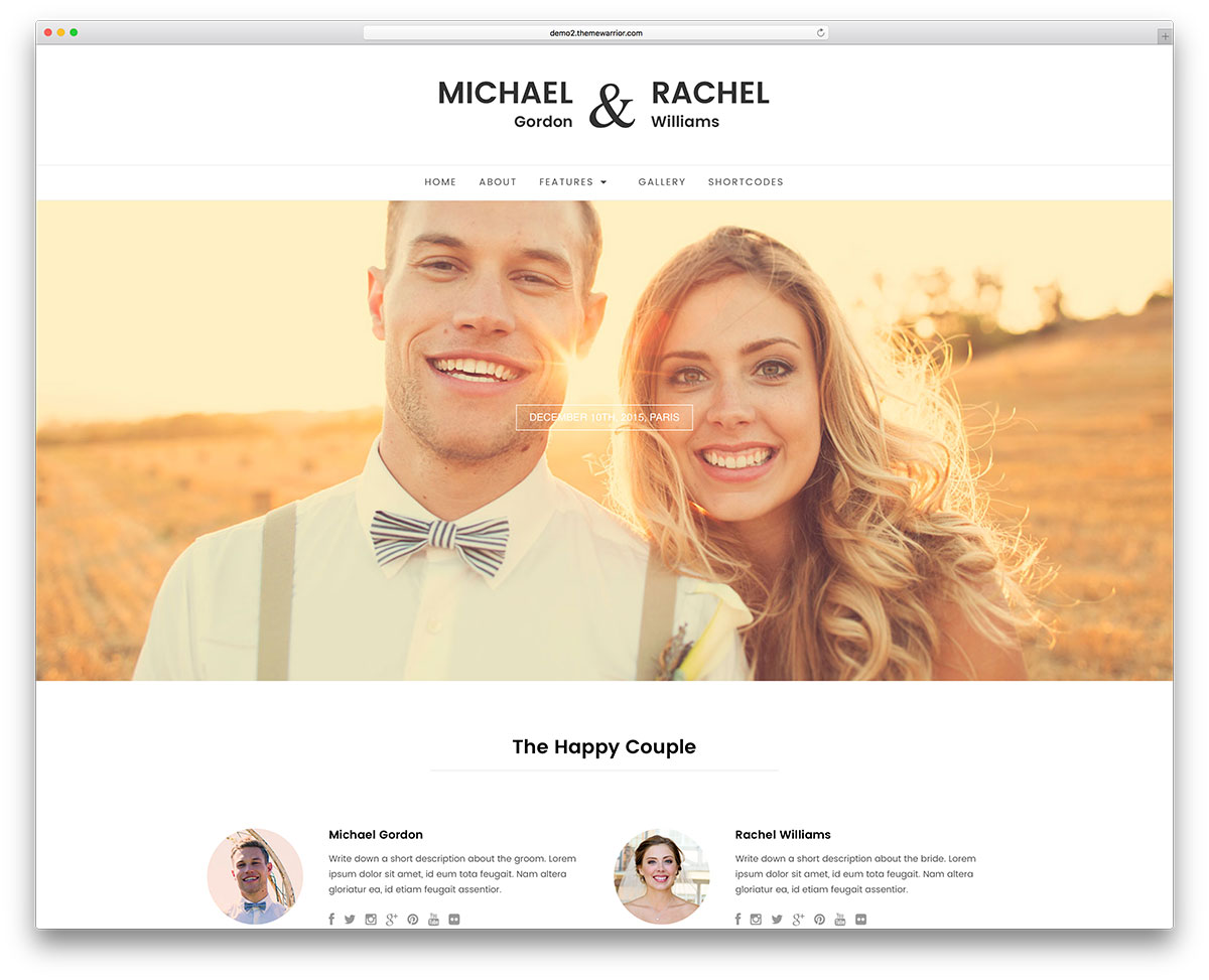 Thiết kế website dịch vụ cưới hỏi