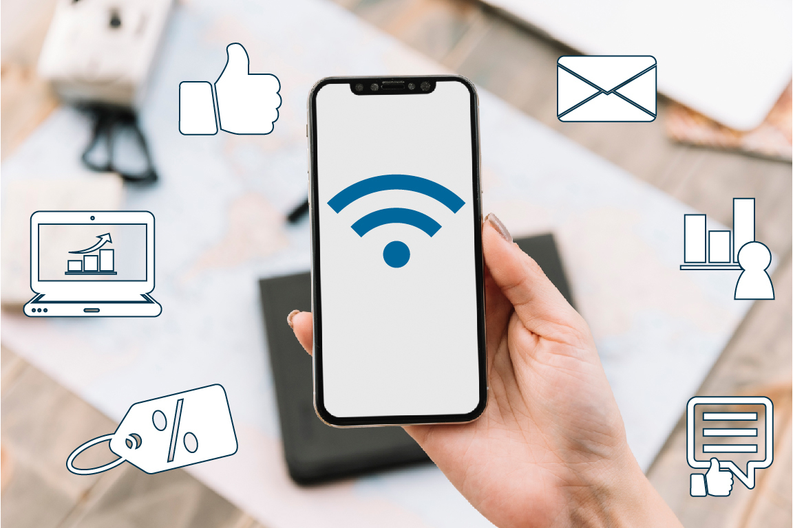 Wifi marketing là gì Lợi ích triển khai quảng cáo wifi marketing