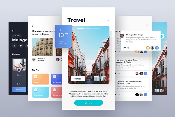 Thiết kế app du lịch đẹp mắt, ấn tượng và chuyên nghiệp