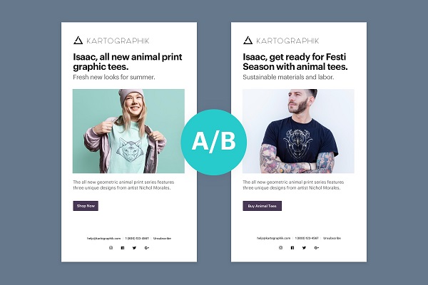 A/b testing trong email marketing