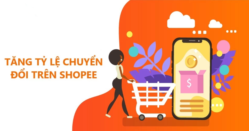 tỷ lệ chuyển đổi Shopee