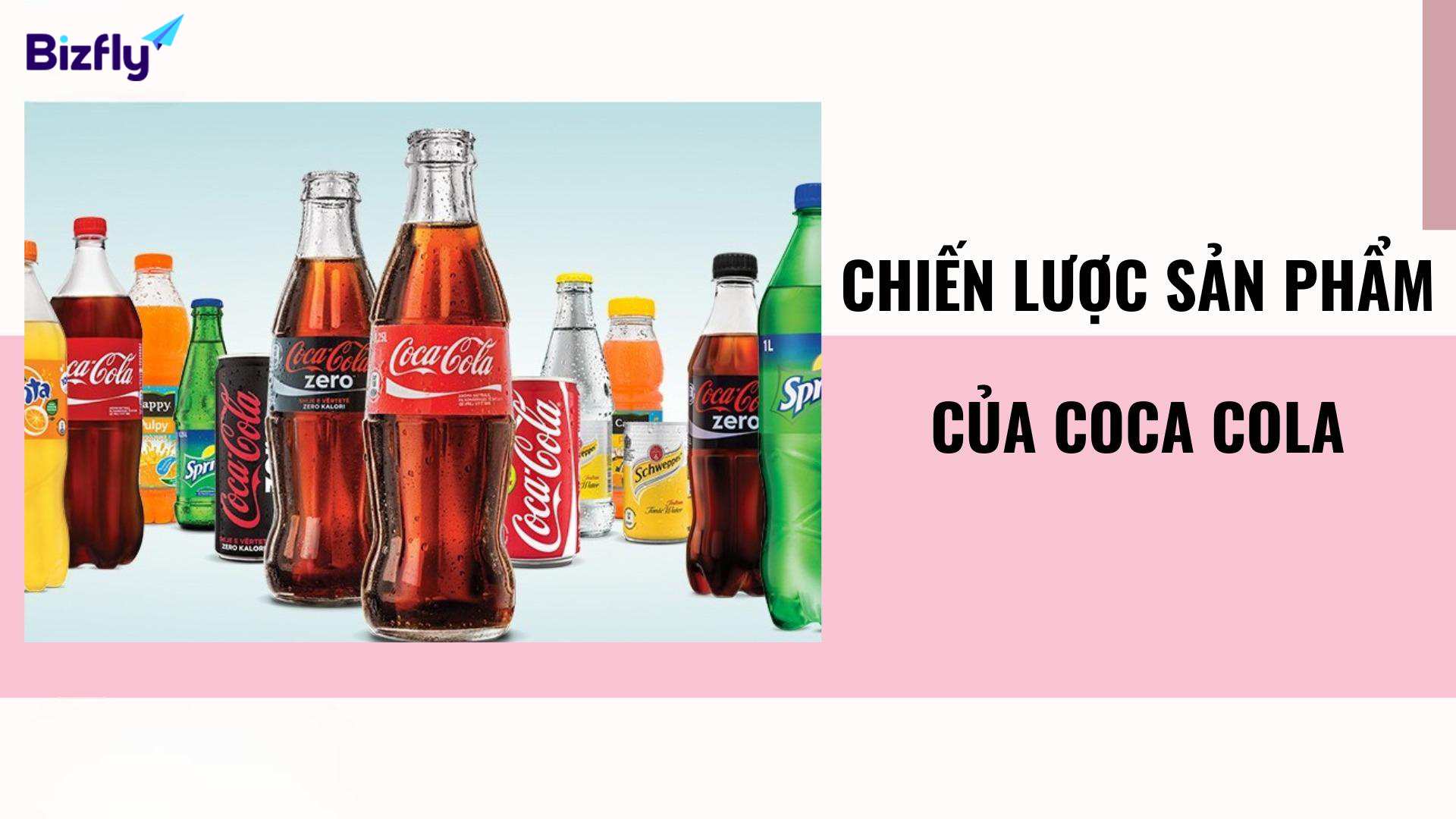 Chiến lược sản phẩm của Coca cola độc đáo, chuyên nghiệp