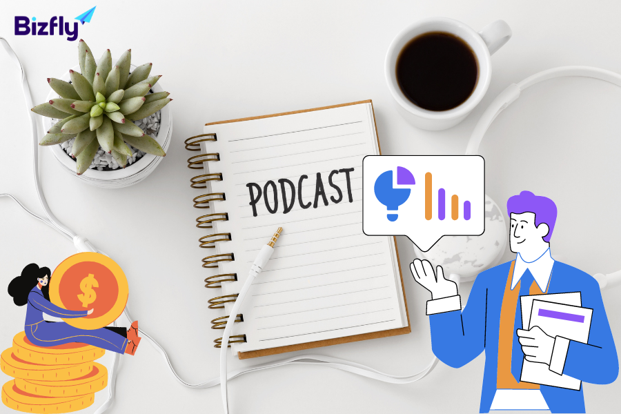 cách kiếm tiền từ podcast 