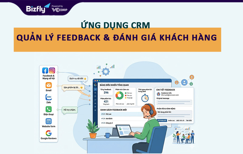 Sử dụng CRM để phân tích phản hồi của khách hàng như thế nào?