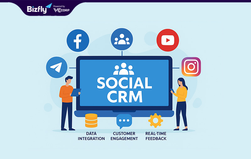 Social CRM là gì? Giá trị và cách thức hoạt động của Social CRM