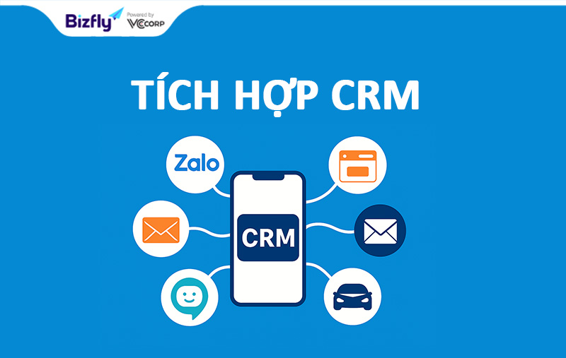 tích hợp CRM vào trong quy trình kinh doanh