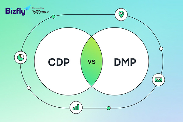 Phân biệt CDP vs DMP