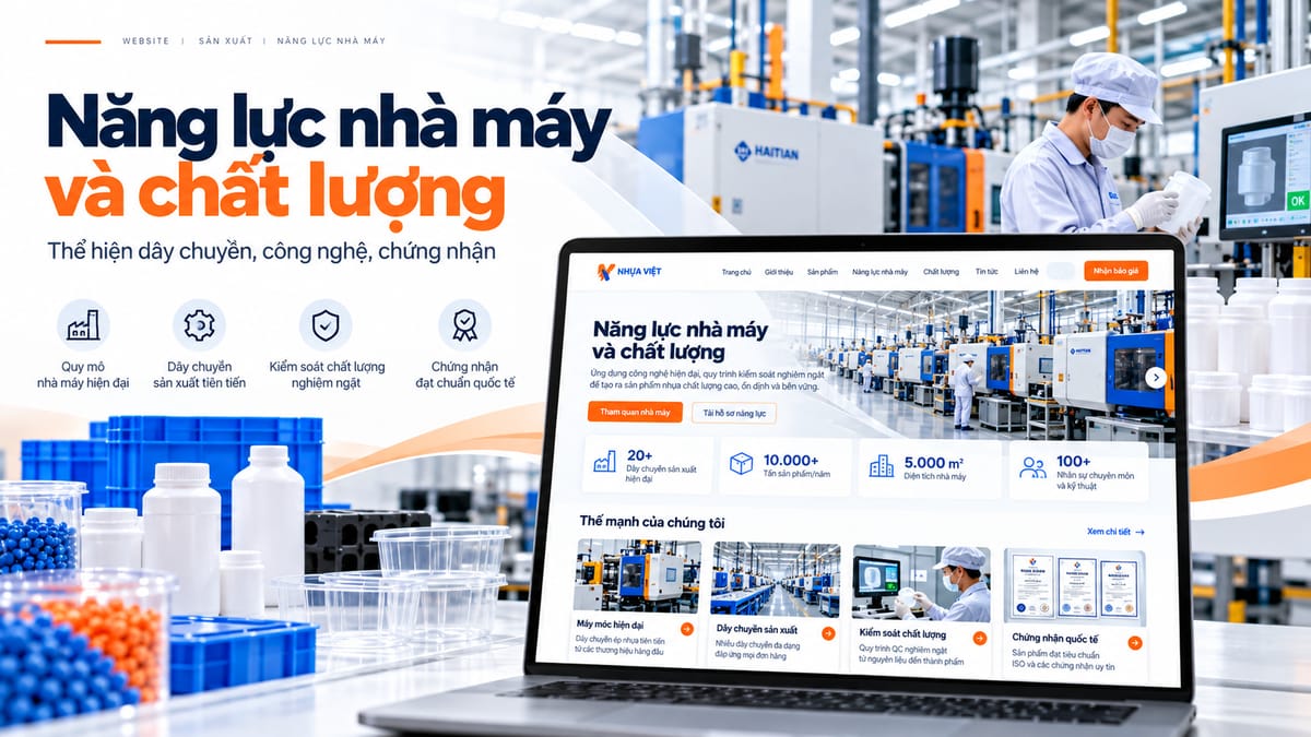 Giao diện minh họa chức năng gửi bản vẽ và yêu cầu báo giá sản phẩm nhựa trên website.