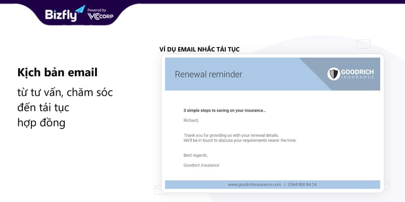 email marketing cho bảo hiểm - hình minh họa 2