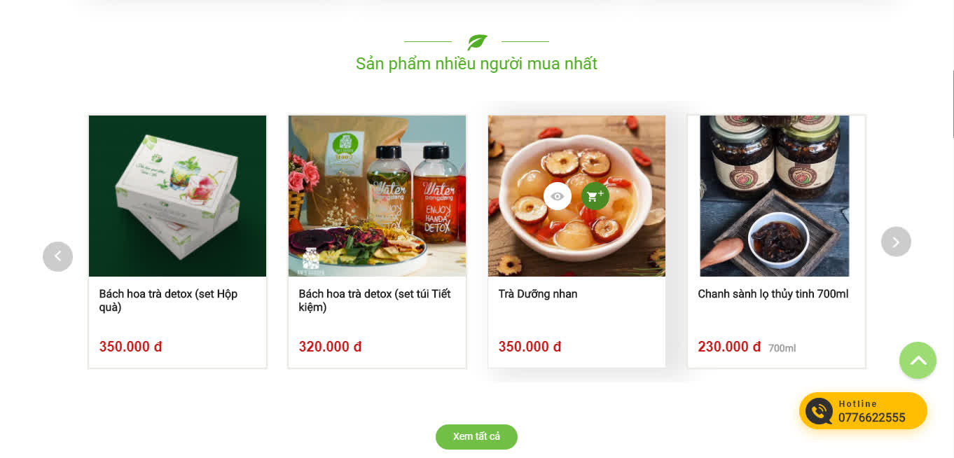Website bán online các sản phẩm thực phẩm dinh dưỡng cần được xây dựng thế nào để khách tìm kiếm và mua hàng dễ dàng nhất?