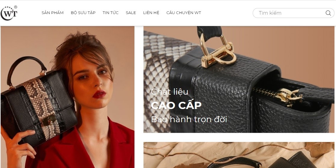 Thiết kế website cho ngành thời trang cao cấp