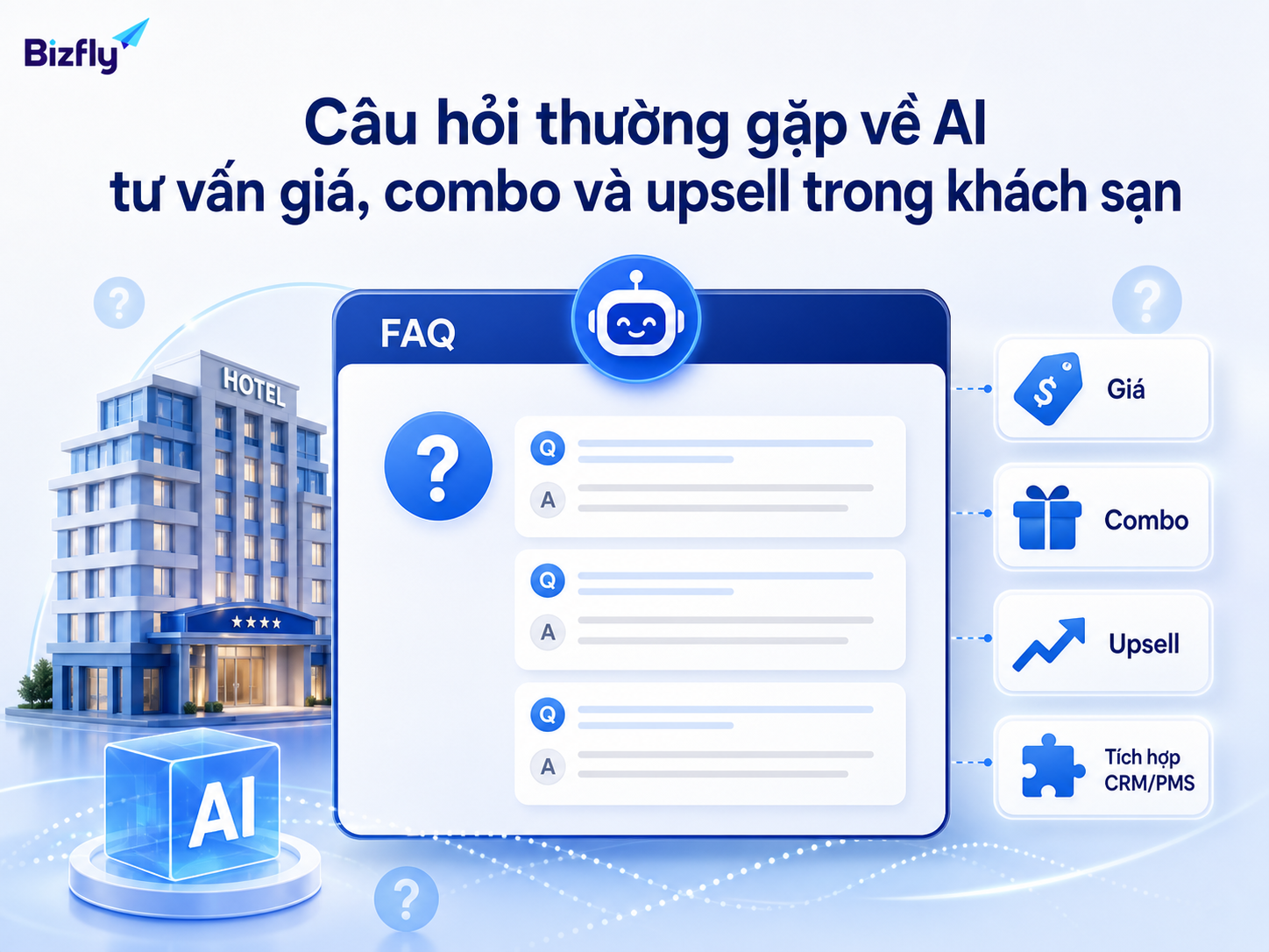 Phần FAQ giúp người đọc giải đáp nhanh các băn khoăn trước khi triển khai AI.
