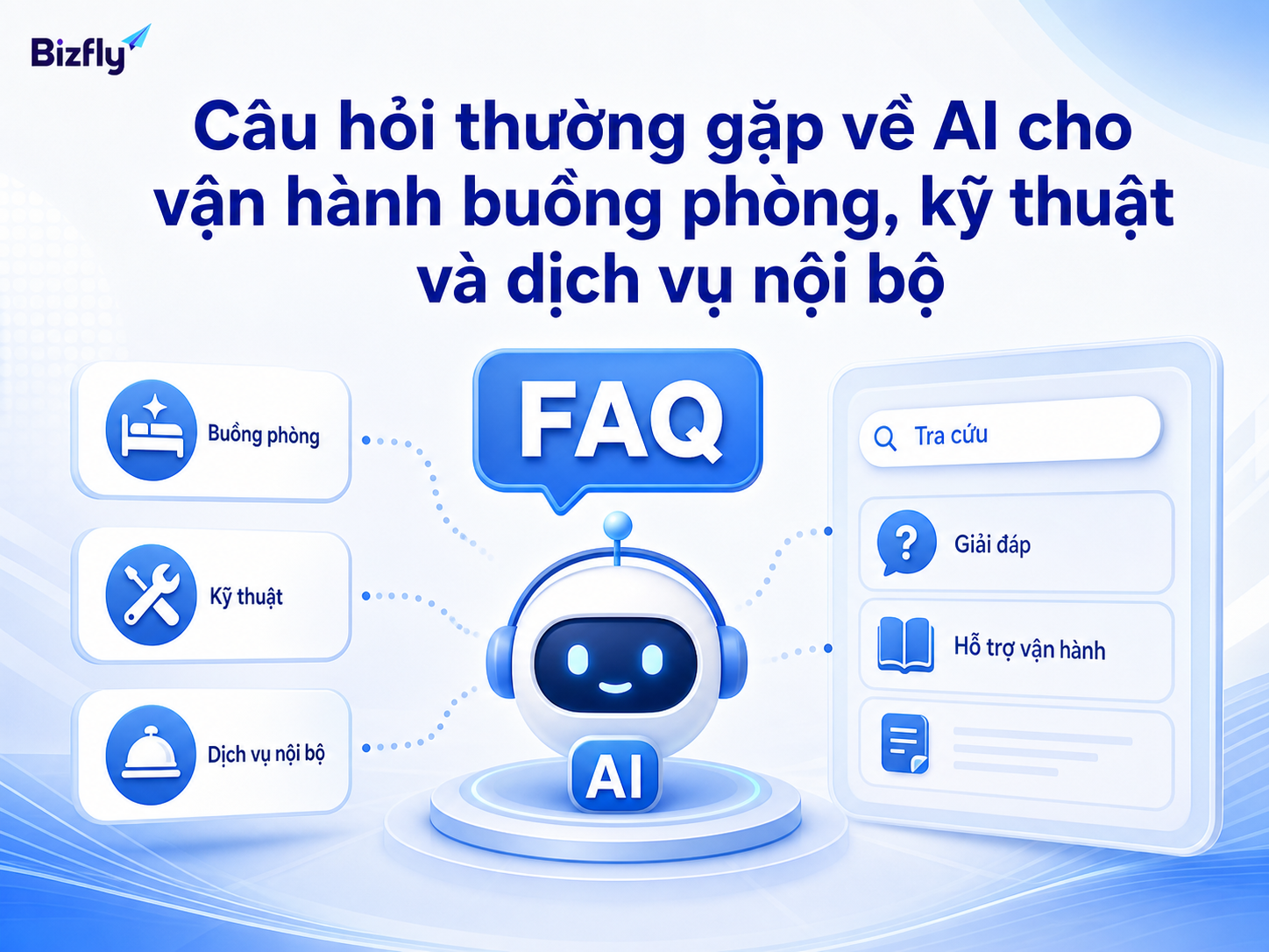 FAQ giúp người đọc nắm các điều kiện, giới hạn và cách triển khai AI trong vận hành khách sạn.