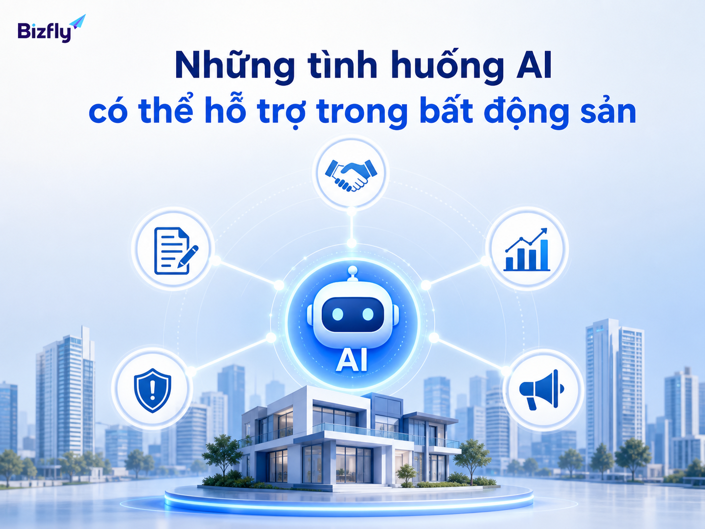 AI có thể hỗ trợ nhiều điểm chạm trong vận hành phân phối bất động sản.