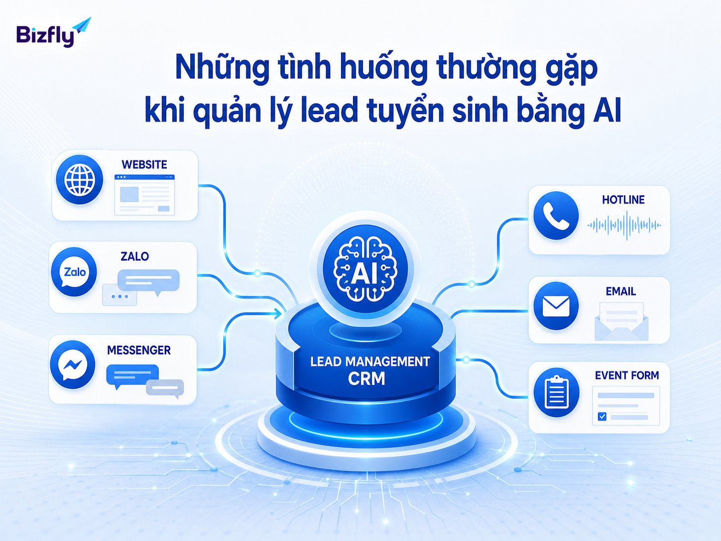 Lead từ nhiều kênh cần được gom và quản lý tập trung để tránh bỏ sót.