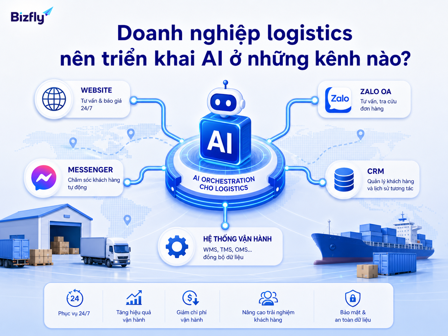 AI hỗ trợ làm sạch CRM, chuẩn hóa doanh nghiệp, Account 360, cảnh báo dữ liệu thiếu và gợi ý hành động.