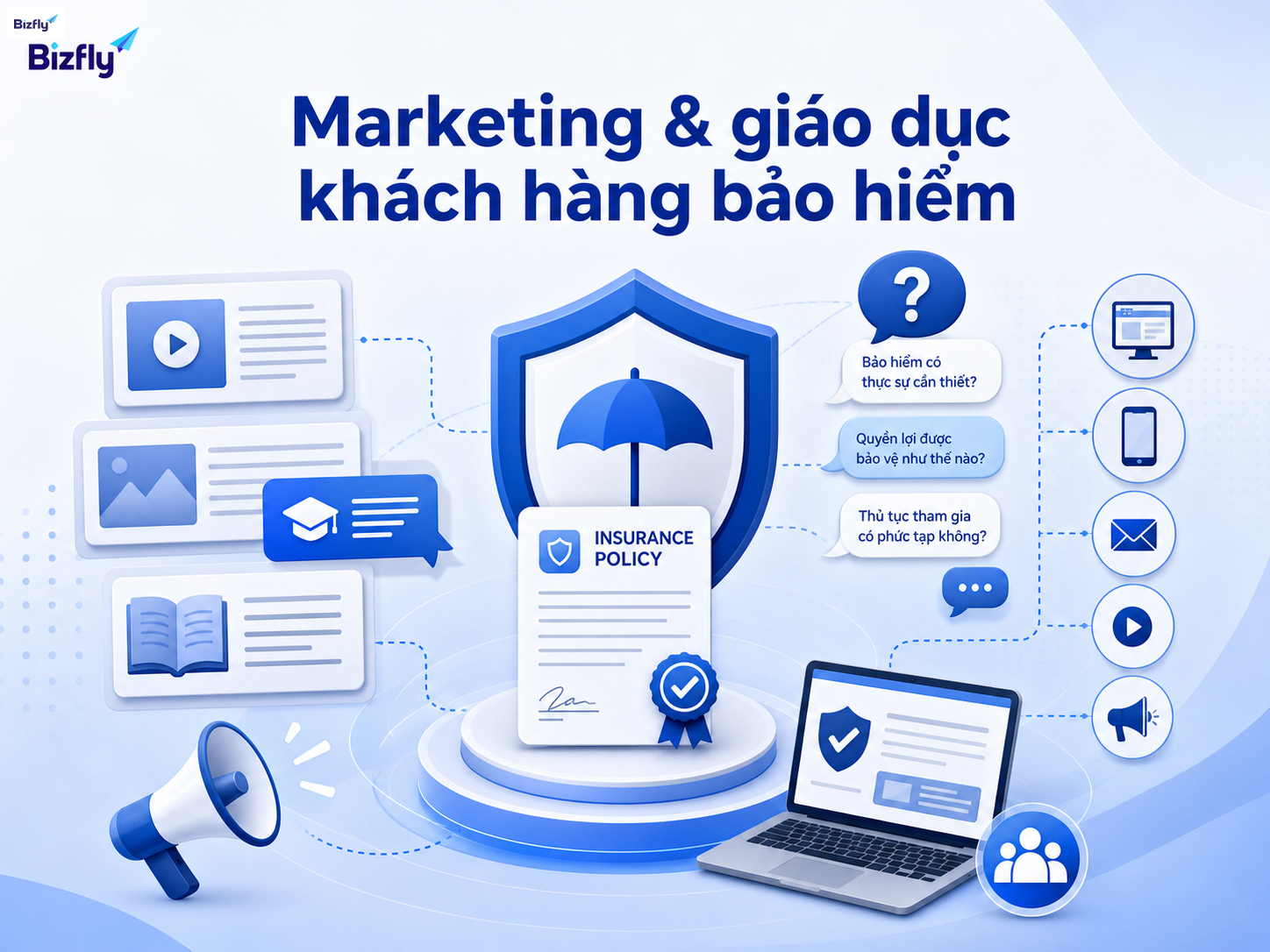 Nội dung rõ ràng giúp khách hàng hiểu đúng sản phẩm bảo hiểm trước khi tư vấn.
