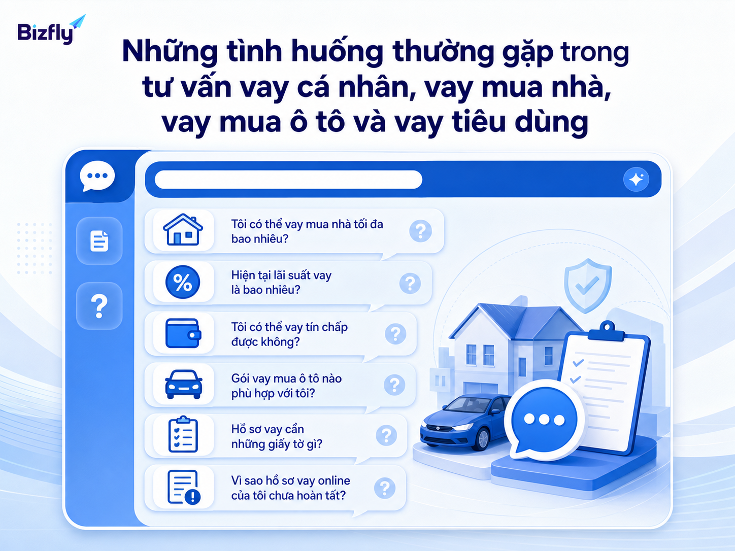 Các câu hỏi lặp lại là điểm phù hợp để AI hỗ trợ tư vấn sơ bộ.