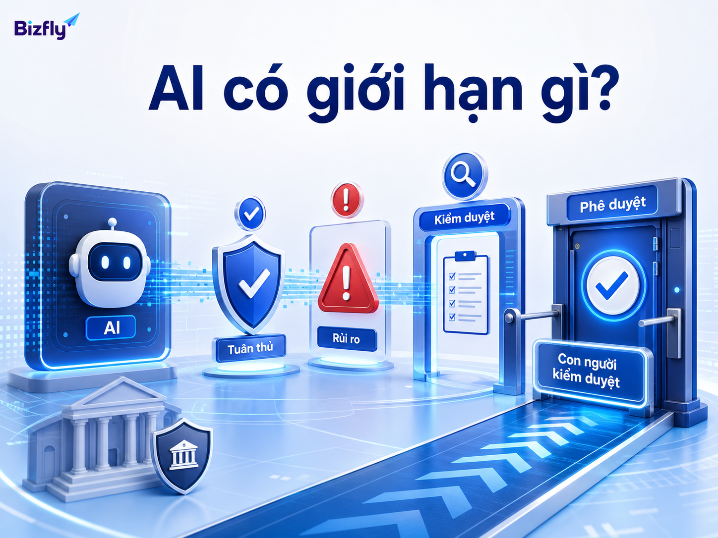 AI nên hỗ trợ xử lý và gợi ý, còn quyết định nhạy cảm vẫn cần con người kiểm soát.