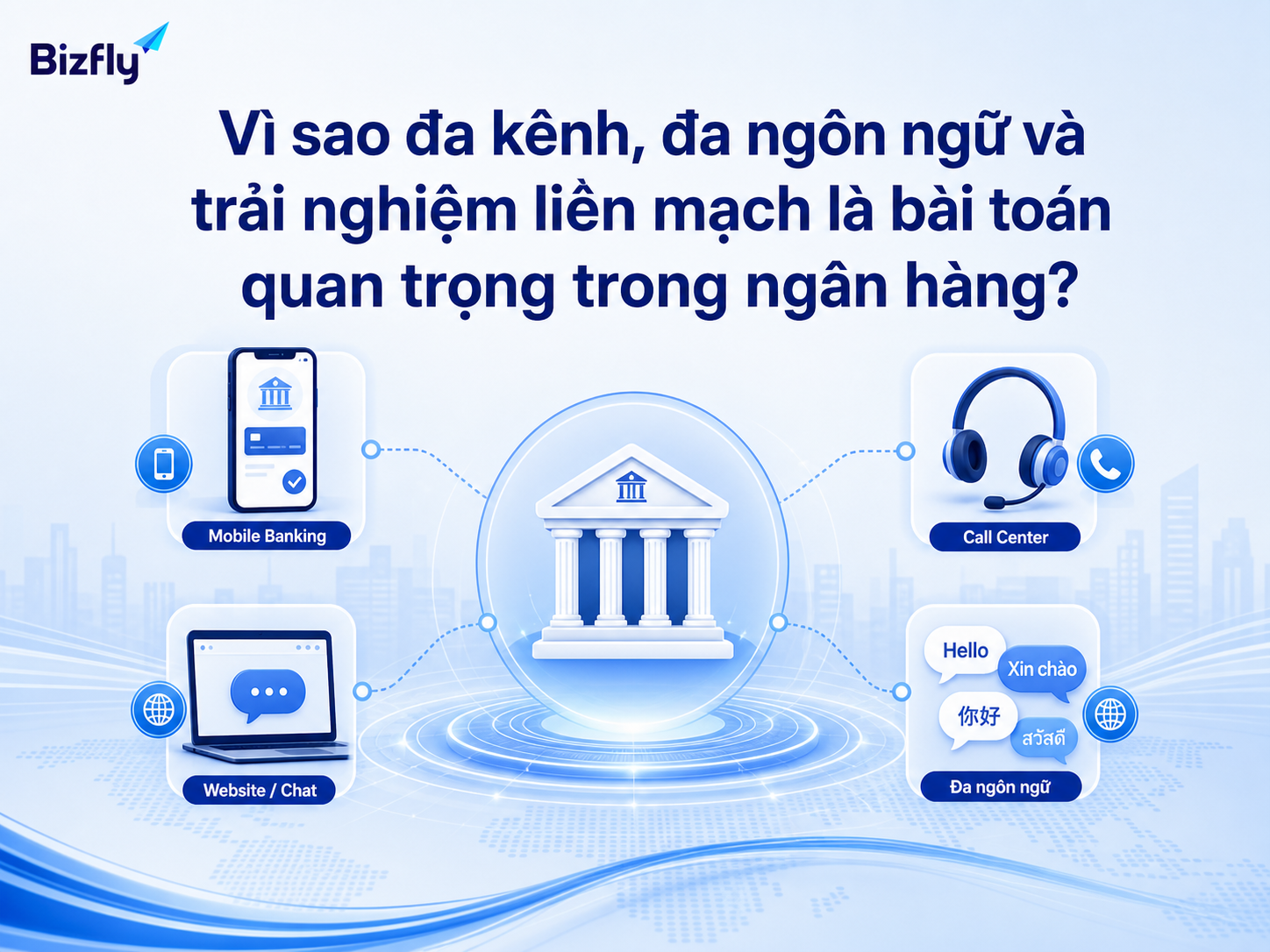 Các điểm chạm số cần được kết nối để khách hàng không bị đứt gãy trải nghiệm khi đổi kênh.