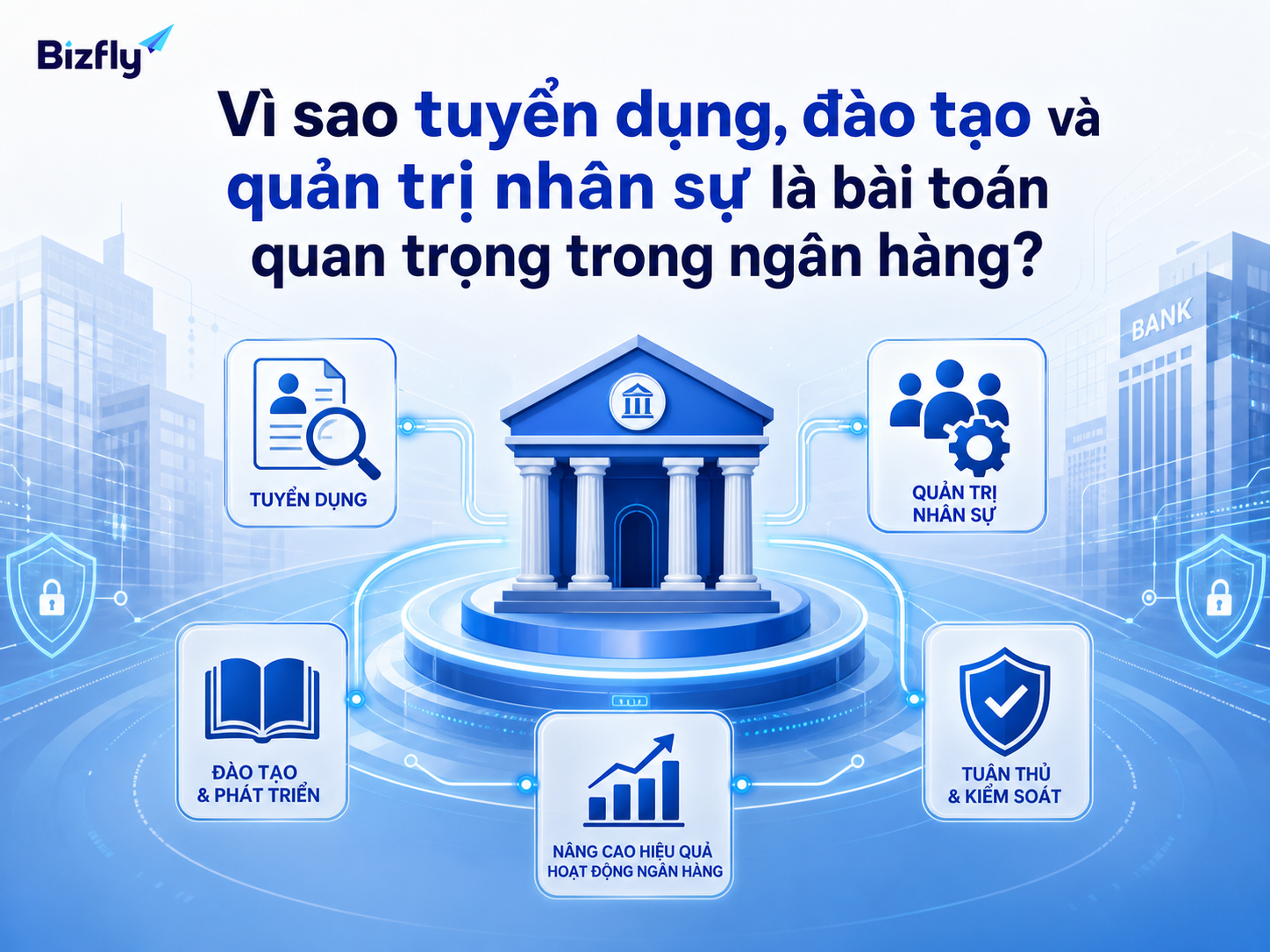 Quản trị nhân sự ngân hàng cần dữ liệu, quy trình và phản hồi nhất quán.