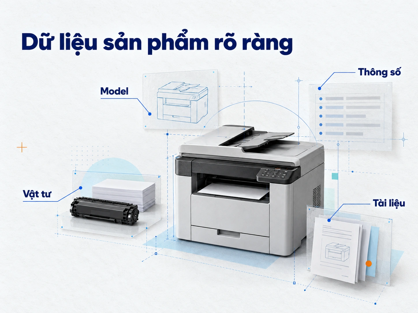 Dữ liệu được chuẩn hóa giúp khách hàng tra cứu và đối chiếu các model thuận tiện hơn.