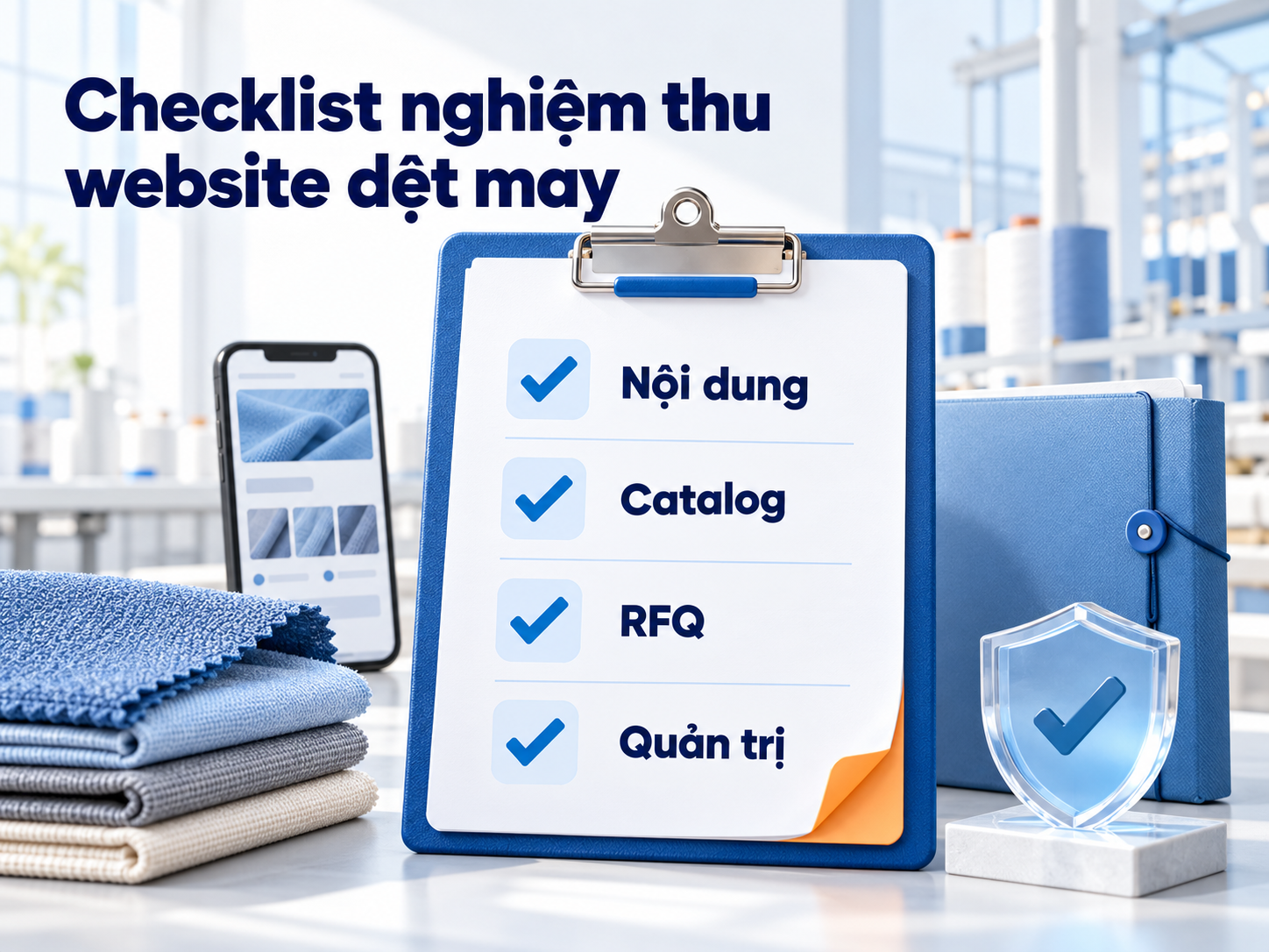 Website cần được nghiệm thu theo tình huống sử dụng, dữ liệu và khả năng vận hành thực tế.