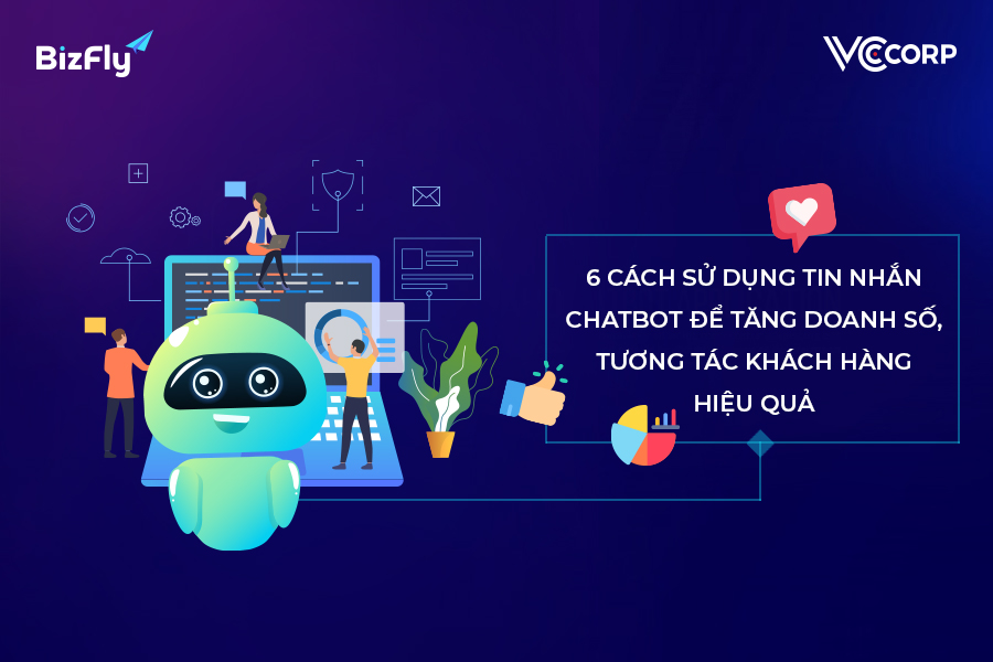 sử dụng tin nhắn Chatbot