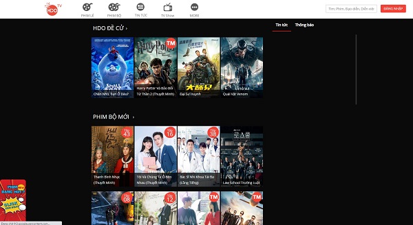 Xem phim online - Trải nghiệm giải trí đỉnh cao ngay tại nhà