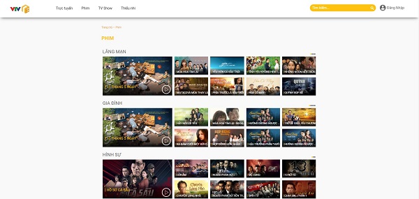 Xem phim online - Trải nghiệm giải trí đỉnh cao ngay tại nhà