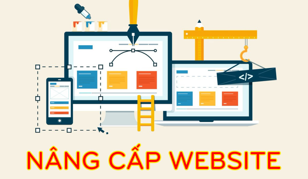 Nâng cấp website
