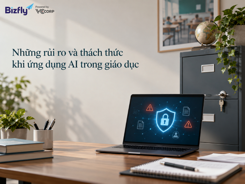 Rủi ro khi ứng dụng AI trong giáo dục