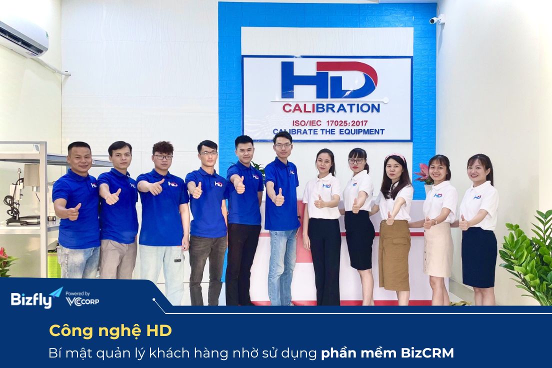 Công nghệ HD - Bí mật quản lý khách hàng nhờ sử dụng BizCRM