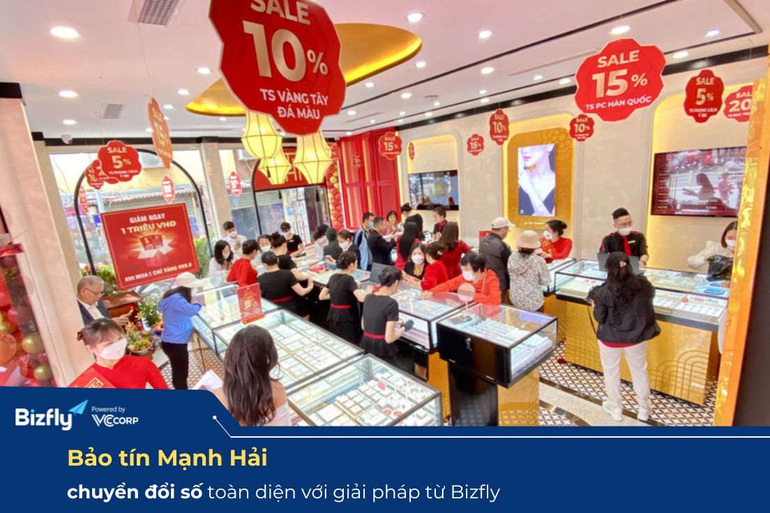 Bảo Tín Mạnh Hải chuyển đổi số cùng Bizfly