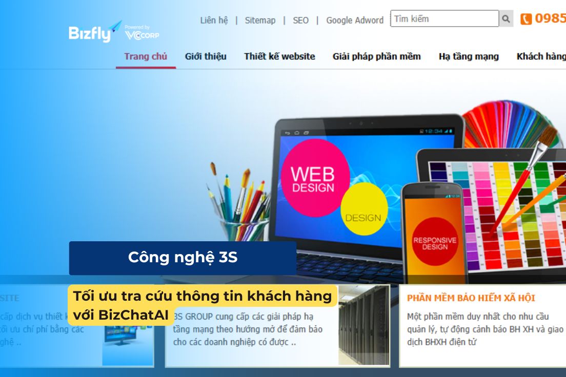 Công nghệ 3S: Tối ưu tra cứu thông tin khách hàng với BizChatAI