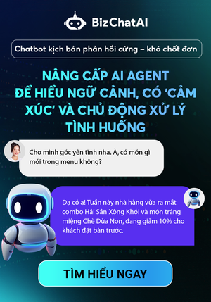 BizChatAI - Nâng cấp AI Agent
