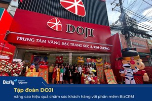 DOJI nâng cao trải nghiệm khách hàng với giải pháp quản lý voucher từ Bizfly