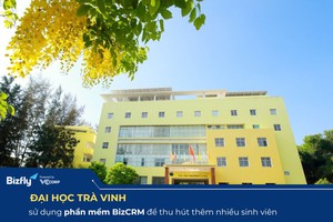 Đại học Trà Vinh sử dụng BizCRM để thu hút nhiều sinh viên