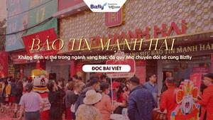 Bảo Tín Mạnh Hải khẳng định vị thế trong ngành vàng bạc, đá quý nhờ chuyển đổi số cùng Bizfly
