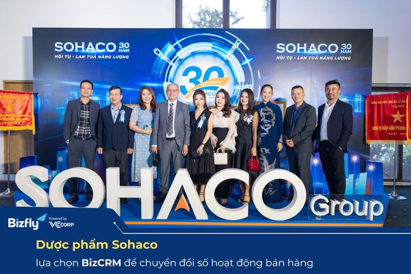 Sohaco - Doanh nghiệp dược phẩm chọn Bizfly để chuyển đổi số