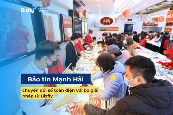 Bảo Tín Mạnh Hải chuyển đổi số cùng Bizfly