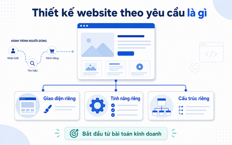 Thiết kế website theo yêu cầu là gì