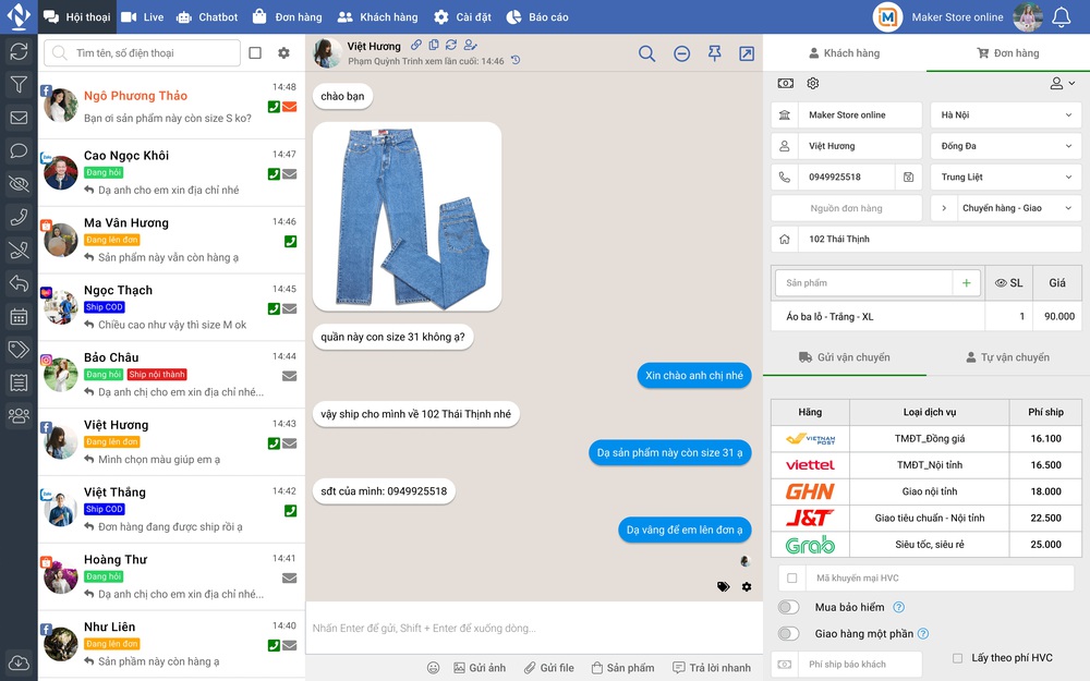 Phần mềm quản lý fanpage Vpage