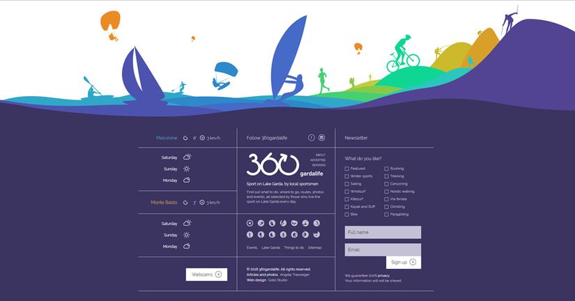 xu hướng thiết kế web 2019