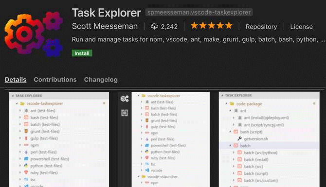 Lập trình web bằng Visual Studio code Task Explorer