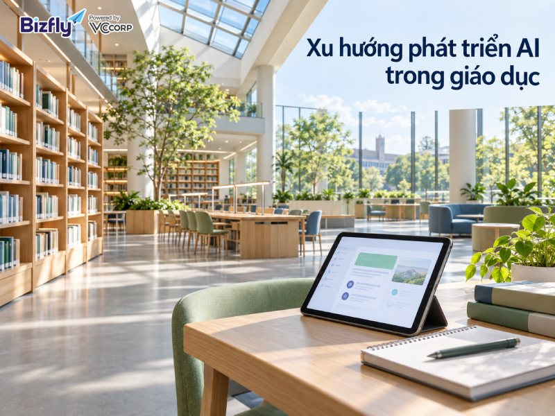 Xu hướng phát triển AI trong giáo dục
