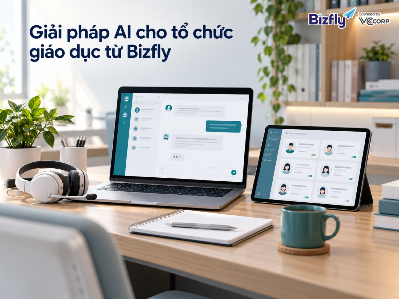 Giải pháp AI cho tổ chức giáo dục từ Bizfly