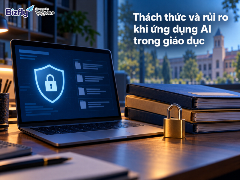 Thách thức và rủi ro khi ứng dụng AI trong giáo dục