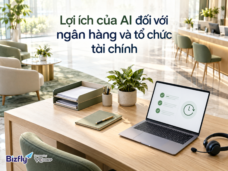 Lợi ích của AI đối với ngân hàng và tổ chức tài chính