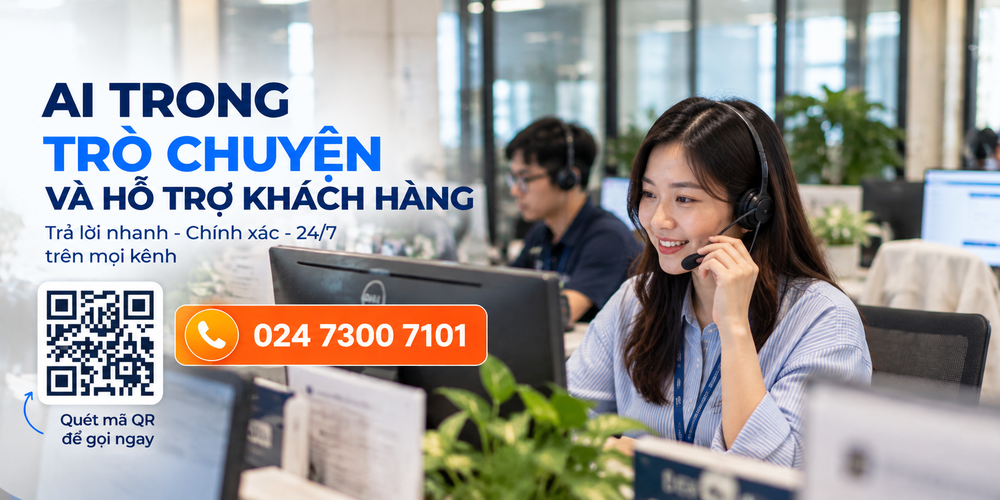 Bizfly AI Agent kết nối hội thoại với kho tri thức, CRM và hệ thống nghiệp vụ theo quyền hạn.